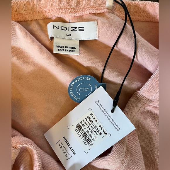 NOIZE Silvia Terry Cloth Dress SZ Large - Picture 13 of 16